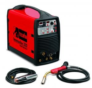 Сварочный инвертор TELWIN Сварочный полуавтомат INVERPULSE 320 MIG/TIG/MMA 400V + ACC (815301)
