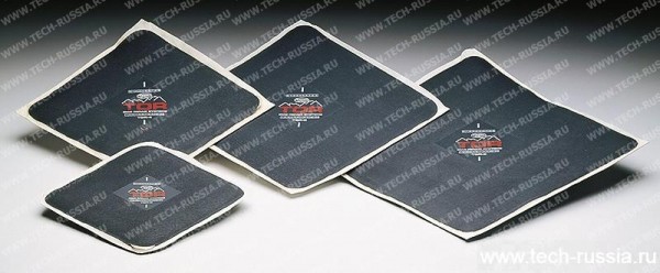 Заплата для шин TECH-RUSSIA Заплатка TOR-5 c диагональным кордом 330х330 мм для ремонта покрышек внедорожников (арт.390)