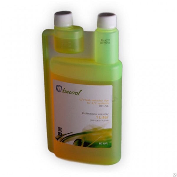 UV краситель для автомобильного кондиционера Becool N04336 (1 Л.)