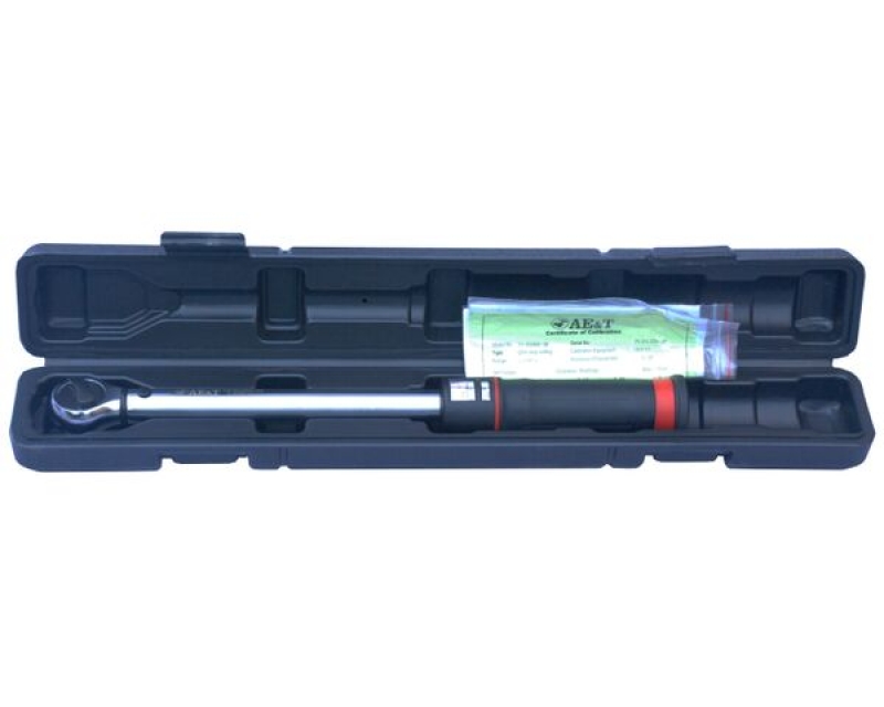 Ключ динамометрический со шкалой в окошке 0-60Nm 3/8 AET TA-B3060-38
