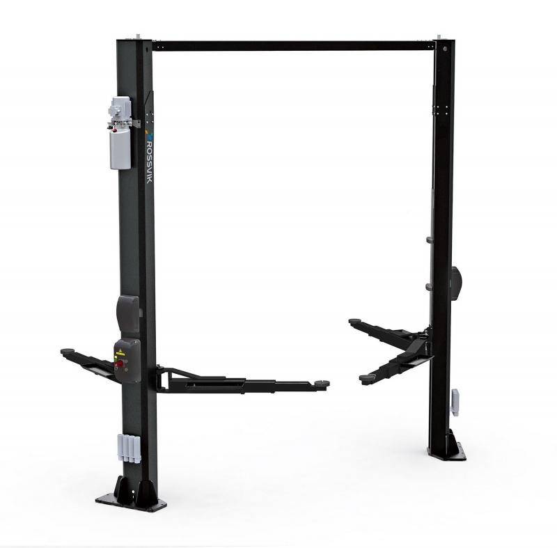 Автоподъемник двухстоечный г/п 5.5т, 380В ROSSVIK PRO V2-5.5L (Серый)