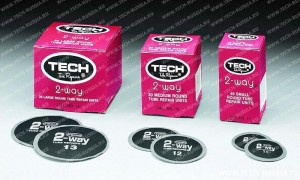 Маленькая круглая заплата (TECH 2-WAY) для автомобильных камер 45 мм (арт.11)